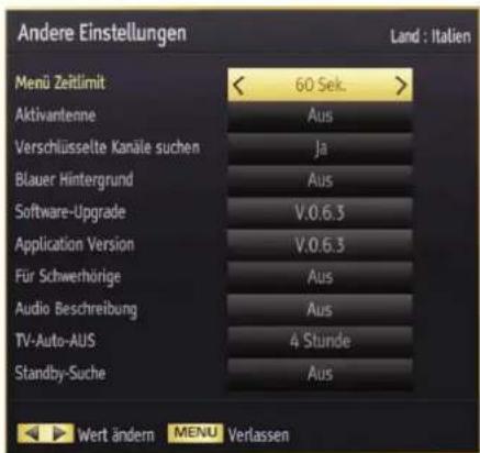 TELEFUNKEN D32H125N3C - Andere Einstellungen konfigurieren - 1