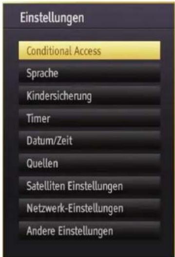TELEFUNKEN D32H125N3C - Konfiguration der Einstellungen - 1