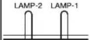 HITACHI CP-WU9410 - Regarding the indicator lamps (continued) - 9