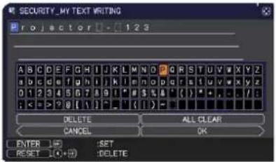HITACHI CP-WU9410 - MyScreen PASSWORD - 5