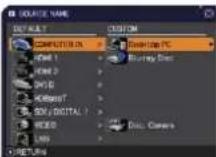 HITACHI CP-WU9410 - SCREEN menu - 13