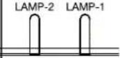 HITACHI CP-WU9410 - Regarding the indicator lamps (continued) - 2