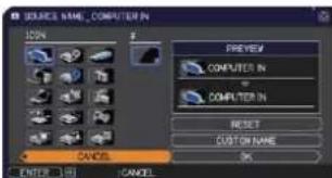 HITACHI CP-WU9410 - SCREEN menu - 9