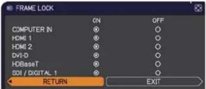 HITACHI CP-WU9410 - INPUT menu - 10