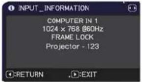 HITACHI CP-WU9410 - MyScreen PASSWORD - 3