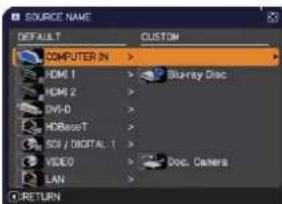 HITACHI CP-X9110 - SCREEN menu - 10