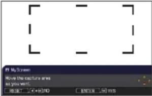 HITACHI CP-X9110 - SCREEN menu - 2
