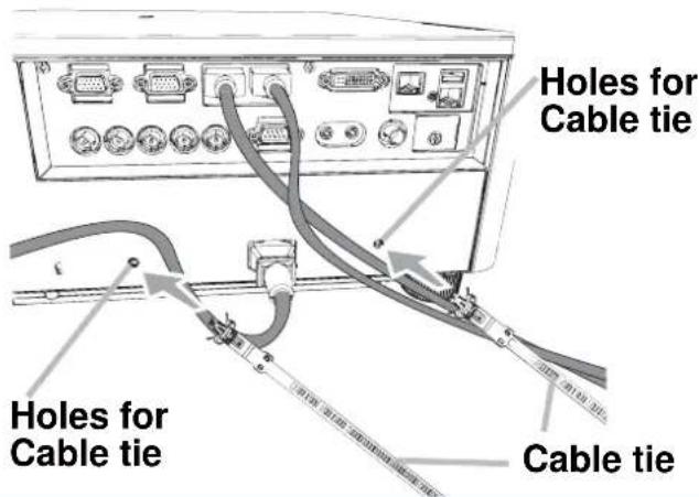Holes for Cable tie Holes for Cable tie Cable tie