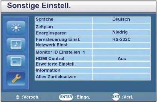 IIYAMA ProLite TH4264MIS-B1 AG - MENÜINHALT EINSTELLEN - 7