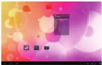 Abstract digital interface with colorful gradient background and small icons at bottom (no readable text or symbols)