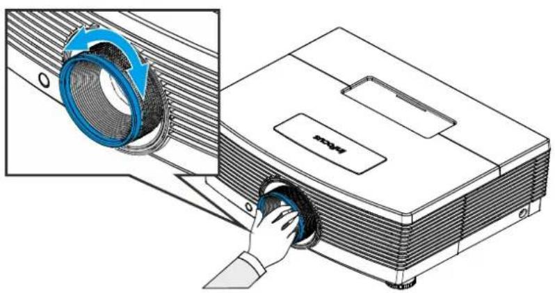 INFOCUS IN5316HDA - Adjusting Zoom, Focus and Keystone - 2