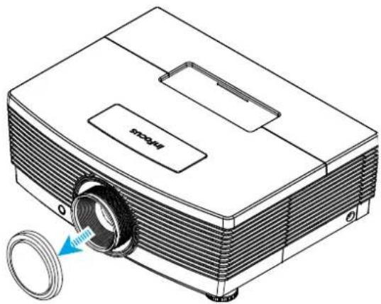INFOCUS IN5316HDA - Starting and Shutting down the Projector - 1