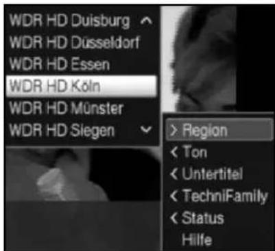 WDR HD Duisburg WDR HD Düsseldorf WDR HD Essen WDR HD Köln WDR HD Münster WDR HD Siegen > Region