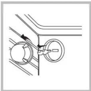 Hotpoint Ariston FKQ 898E C.20 (K)/HA - Як замінити лампочку - 1