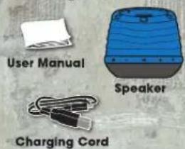User Manual Speaker Charging Cord