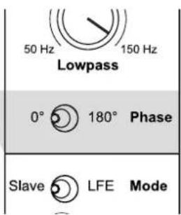 DYNAUDIO BM14S - Phase einstellen (Phase) - 2