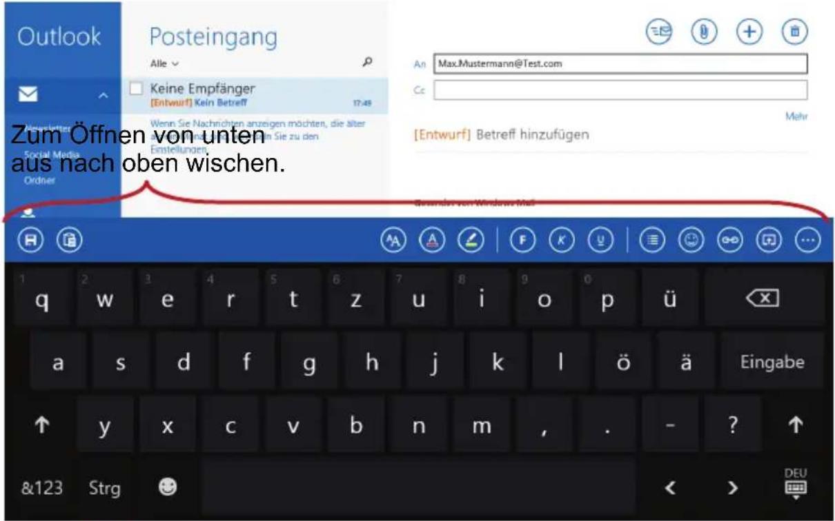 Odys Wintab 10 - E-Mails lesen - 2
