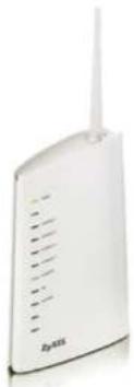 ZYXEL P-870HN-I - Anschlüsse des Routers - 1