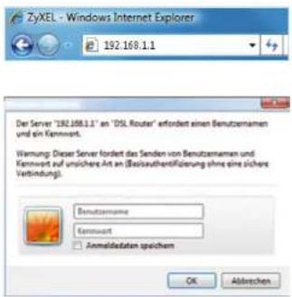ZYXEL P-870HN-I - Konfiguration des Internetzugangs - 1