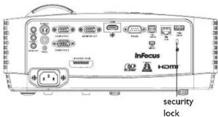InFocus security lock