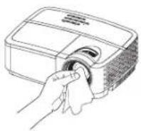 INFOCUS IN2128HDA - Using the security lock - 1