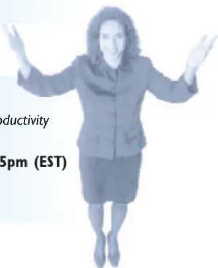 Productivity 5pm (EST)