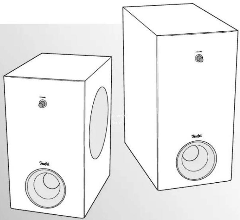 Teufel Consono 15 - Technische Beschreibung und Bedienungsanleitung - 1