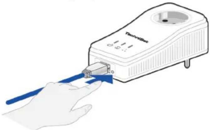 TECHNISAT PowerLine Webcast 1 - Sicherheit im TechniSat PowerLine Webcast 1 200 Mbit/s - Netzwerk - 1