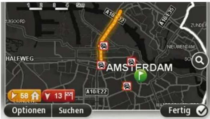 1 2 3 4 5km A10 E35 ZUNDE NEUWIENDAM SCH HALFWEG AMSTERDAM 58 13 A10/E22 Optionen Suchen Fertig