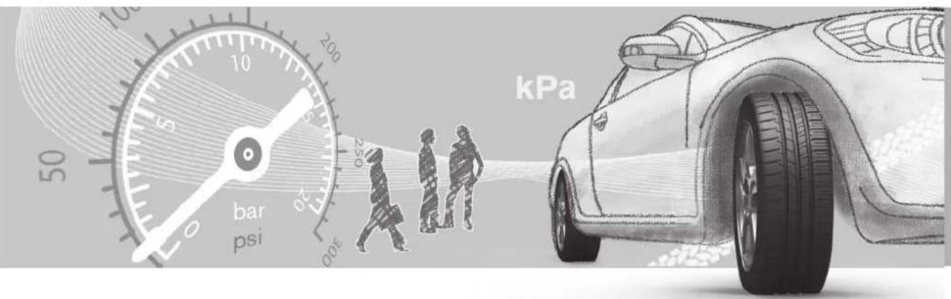 kPa bar psi
