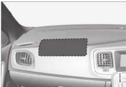 VOLVO V60 Hybrid (2014) - Beifahrerairbag - 2