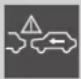 VOLVO V60 Hybrid (2014) - City Safety™ - Symbole und Mitteilungen - 3