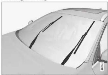 VOLVO V60 Hybrid (2014) - Wischerblätter - 1