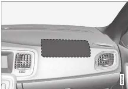 VOLVO V60 Hybrid (2014) - Beifahrerairbag - 1