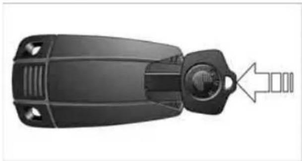 BMW 320d (2005) - Adapter für Reserveschlüssel verwenden - 1