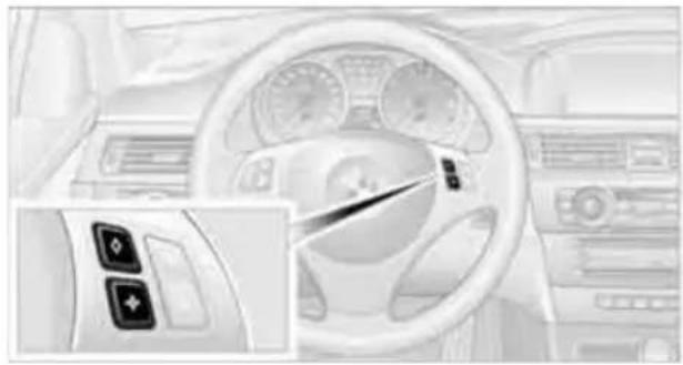BMW 320d (2005) - Programmierbare Tasten im Lenkrad - 1
