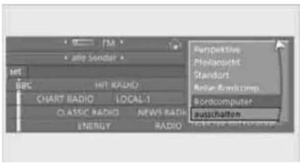 set BBC MIT RADIO CHART RADIO LOCAL-1 CLASSIC RADIO NEWS RADIO ENERGY RADIO Perspektive Pfehlansicht Standort Radio-Bondzomb Bordcomputer ausschalten