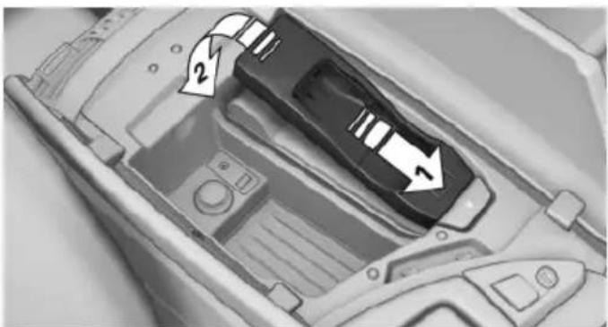 BMW 520d (2012) - Snap-in-Adapter einsetzen - 2