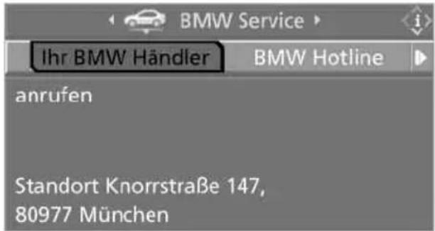 BMW Service Ihr BMW Händler BMW Hotline anrufen Standort Knorrstraße 147, 80977 München