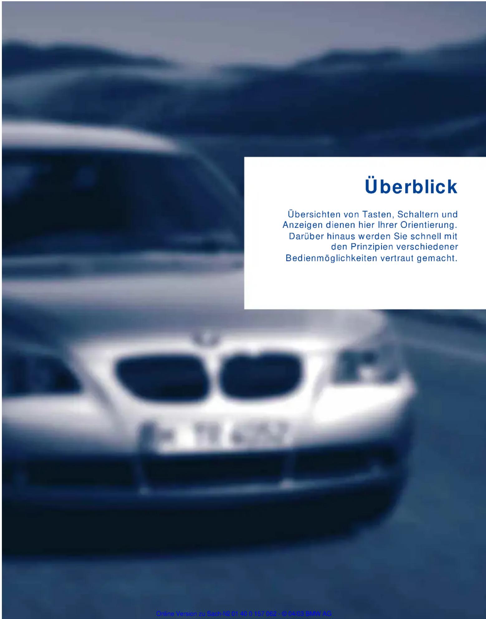 Überblick Übersichten von Tasten, Schaltern und Anzeigen dienen hier Ihrer Orientierung. Darüber hinaus werden Sie schnell mit den Prinzipien verschiedener Bedienmöglichkeiten vertraut gemacht.