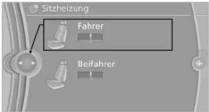 Sitzheizung Fahrer Beifahrer