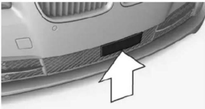 BMW 528i xDrive (2012) - Radarsensor - 1