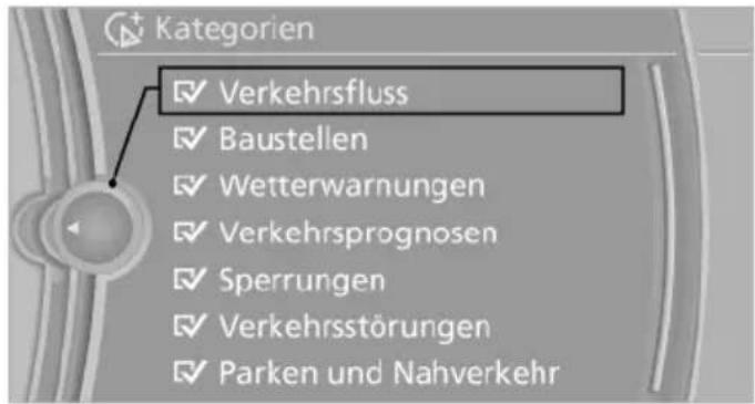 Kategorien ✓ Verkehrsfluss ✓ Baustellen ✓ Wetterwarnungen ✓ Verkehrsprognosen ✓ Sperrungen ✓ Verkehrsstörungen ✓ Parken und Nahverkehr