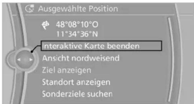 Ausgewählte Position 48°08'10"O 11°34'36"N Interaktive Karte beenden Ansicht nordweisend Ziel anzeigen Standort anzeigen Sonderziele suchen