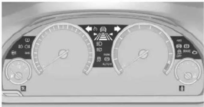 BMW 528i (2012) - Kontroll- und Warnleuchten - 1