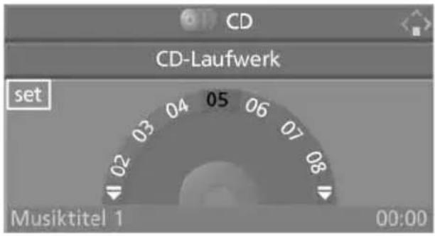 CD CD-Laufwerk set 03 04 05 06 07 08 02 Musiktitel 1 00:00