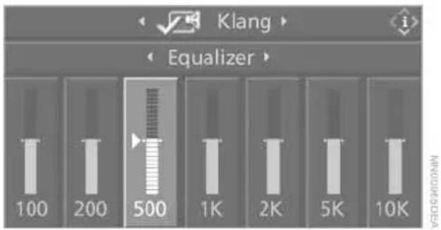 Klang Equalizer 100 200 500 1K 2K 5K 10K