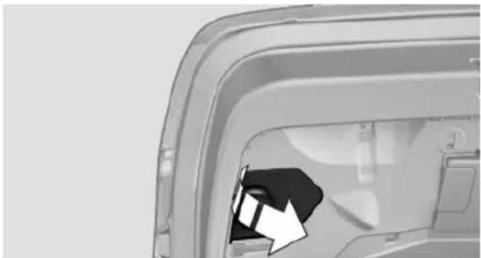 BMW 530i (2012) - Nebelschlussleuchte in der Heckklappe - 2