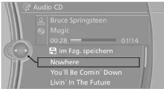 Audio CD Bruce Springsteen Magic 00:28 01/14 Im Fzg. speichern Nowhere You'll Be Comin' Down Livin' In The Future