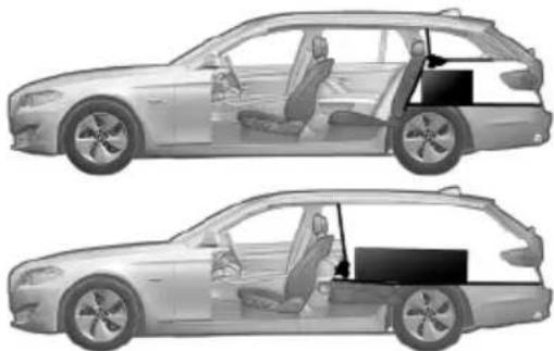 BMW 530i (2012) - Ladung verstauen - 1